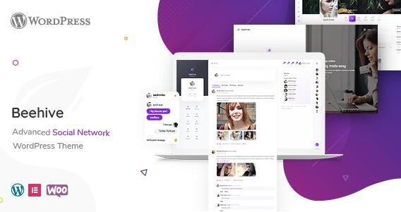 Beehive v1.4.5 – WordPress社交网络主题