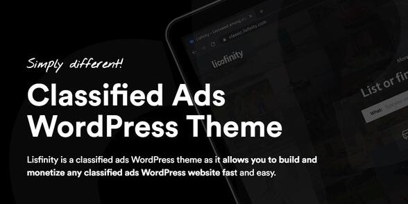 Lisfinity v1.3.8破解版（已汉化）– WordPress分类广告主题