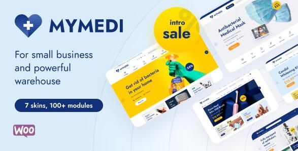 MyMedi v1.5.4内置激活版（已汉化） –响应式WooCommerce WordPress主题