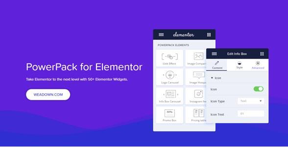 PowerPack For Elements v2.10.26（已汉化） – Addons for Elementor