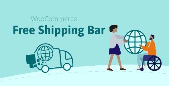 WooCommerce Free Shipping Bar v1.33（已汉化） – WooCommerce 增加平均订单价值插件