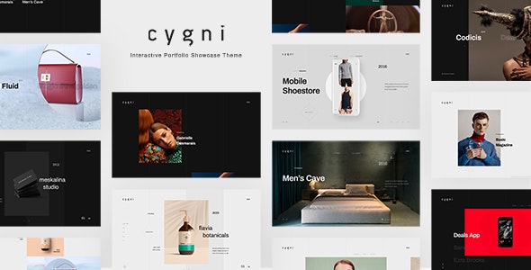 Cygni v2.1 - WordPress互动作品集展示主题