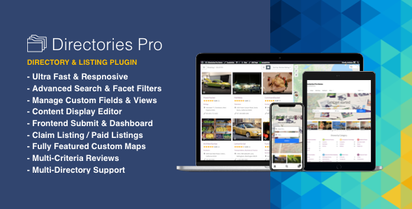 Directories Pro v1.14.13 - WordPress目录插件