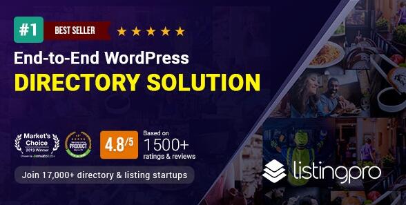 ListingPro v2.9.5破解版 – WordPress目录主题