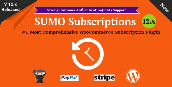 SUMO Subscriptions v15.4.0（已汉化） - WooCommerce 订阅系统插件