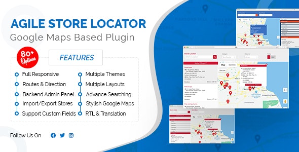 Store Locator (Google Maps) v4.10.11（已汉化） - WordPress Google地图店铺定位插件