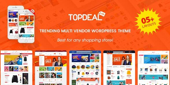 TopDeal v2.3.13破解版 – WordPress多供应商市场主题