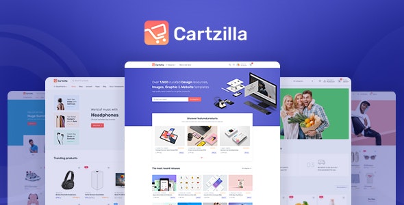 Cartzilla v1.0.21 - WordPres数字商店主题