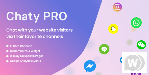 Chaty Pro v3.3开心版（已汉化75%） - 浮动聊天小工具、联系人图标、消息、电报、电子邮件、短信、呼叫按钮