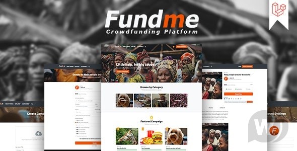 Fundme v5.2 - 众筹平台源码