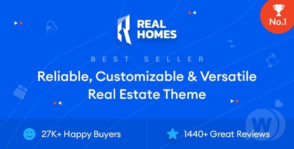 Real Homes v4.3.1破解版（已汉化） - WordPress房地产模板