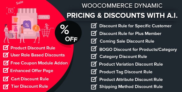 WooCommerce Dynamic Pricing & Discounts with AI v2.6.1 - WooCommerce 动态定价折扣插件