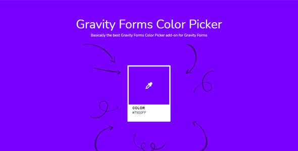 Gravity Forms Color Picker v1.1.28 – WordPress表单插件