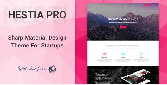 Hestia Pro v3.1.1 - WordPress多功能主题