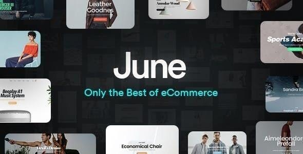 June v2.3 – WooCommerce 主题