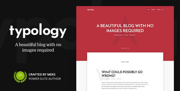 Typology v1.7.5（已汉化） – WordPress 的极简博客和基于文本的主题