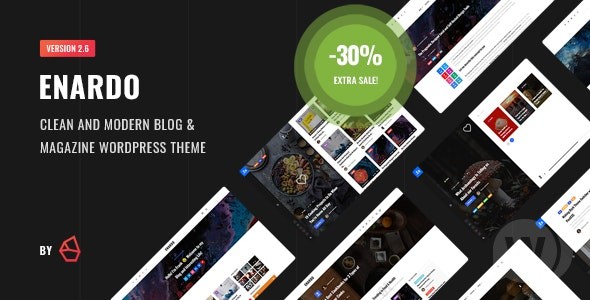 Enardo v2.7 - WordPress博客主题