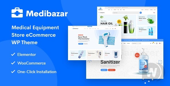 Medibazar v1.8.7 - WooCommerce 医疗主题