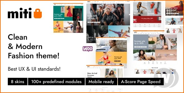 Miti v1.1.3 - Elementor WooCommerce WordPress 主题