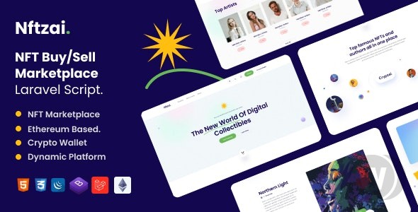 Nftzai v2.1（已汉化） - NFT 市场的 Laravel 源码