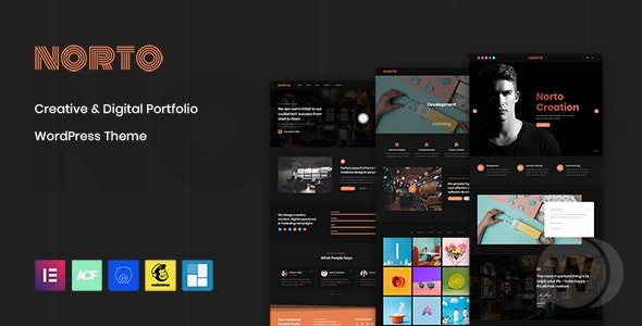 Norto v2.1 - 创意组合 WordPress 主题