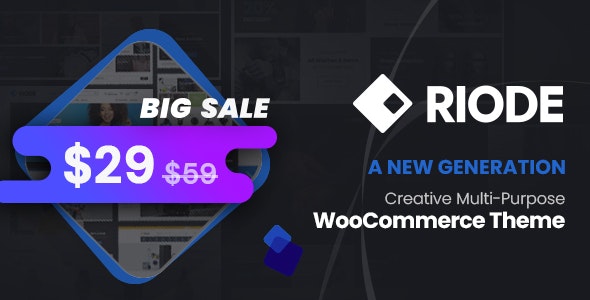 Riode v1.6.14 - WooCommerce多功能主题