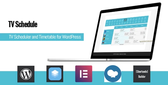 TV Schedule and Timetable for WordPress v1.6（已汉化） - 电视节目表时间表插件