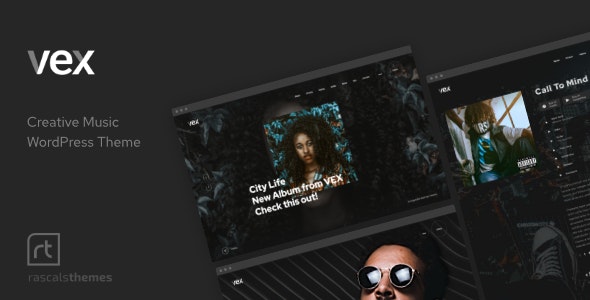 Vex v1.2.3 -  WordPress音乐主题