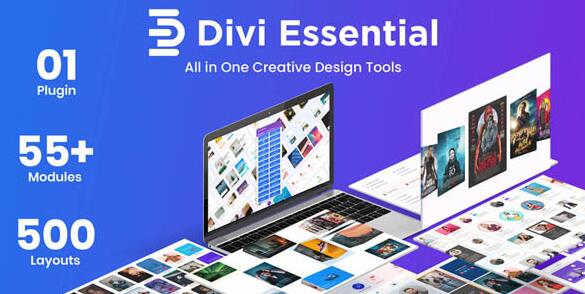 Divi Essential v4.5.6 – WordPress多合一创意设计工具Divi插件