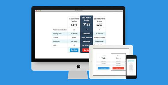 Easy Pricing Tables Premium v3.1.5 - WordPress定价表插件