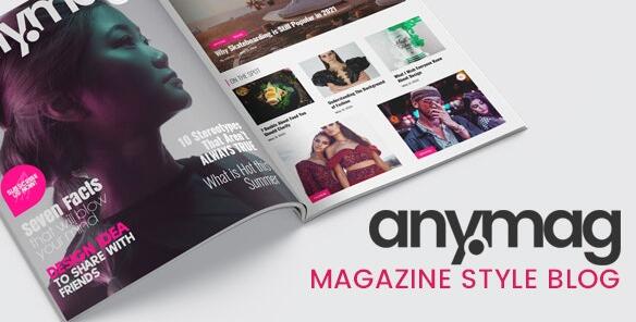 Anymag v2.5.2 – WordPress杂志主题