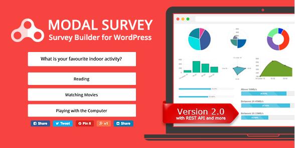 Modal Survey v2.0.1.9 – WordPress投票插件