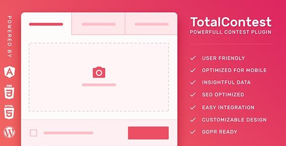 TotalContest Pro v2.6.2 –WordPress竞赛插件