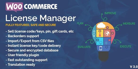 WooCommerce License Manager v6.0.3破解版（已汉化） - WooCommerce 许可证管理器