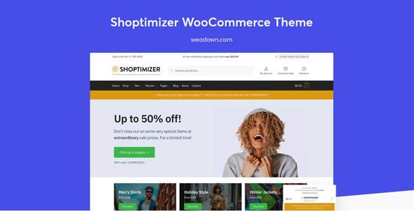 Shoptimizer v2.5.3 –最快的WooCommerce主题