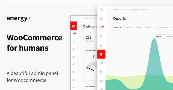Energy+ v1.2.7破解版（已汉化） - WooCommerce的漂亮管理面板