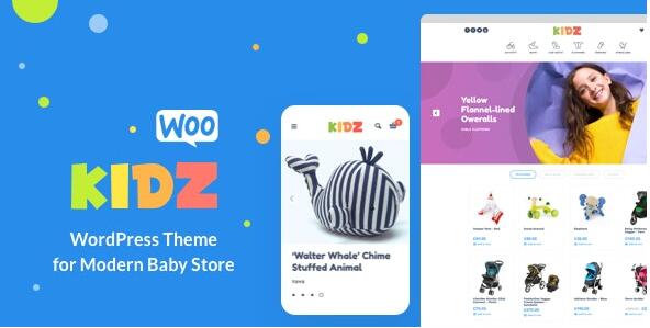 KIDZ v4.20 –婴儿用品店和儿童商店WordPress WooCommerce主题