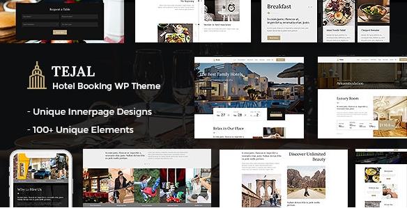 Tejal v2.2-WordPress酒店预订主题