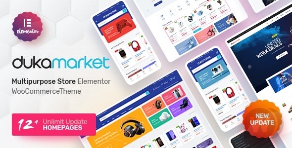 DukaMarket v1.0.9 -  WordPress 多用途主题