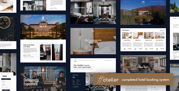 Hoteller v6.2.1 — WordPress 酒店预订主题