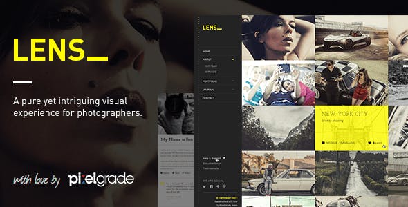 LENS V2.6.3 - WordPress 摄影主题