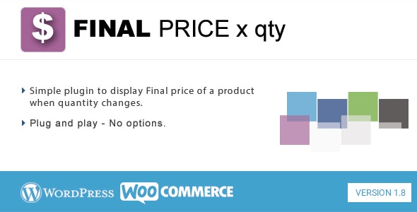 Final Price  For WooCommerce v1.9破解版 - WooCommerce 最终价格插件