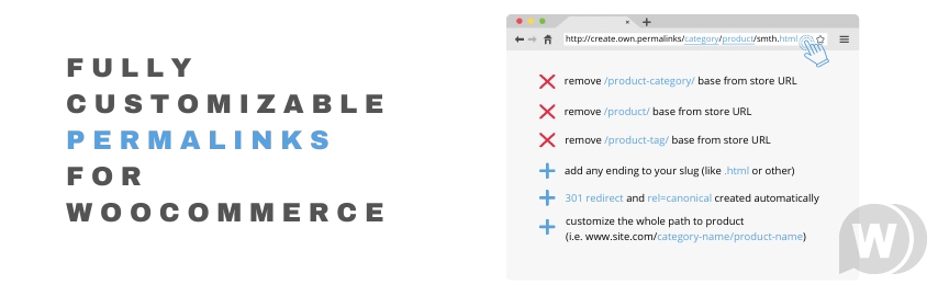 Custom Permalinks for WooCommerce v1.2.0 - WooCommerce 自定义永久链接插件