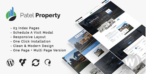 PatelProperty v2.3 - Single Estate WordPress 主题