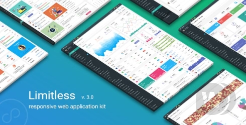 Limitless v3.0 - 高级管理面板模板