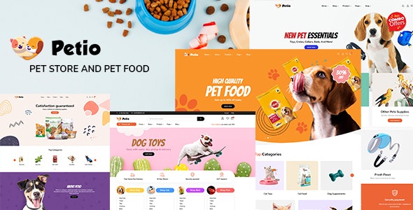 Petio v1.0.9 – WordPress宠物店WooCommerce 主题