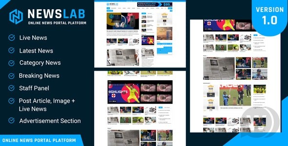 NewsLab v1.2破解版 - 新闻门户源码