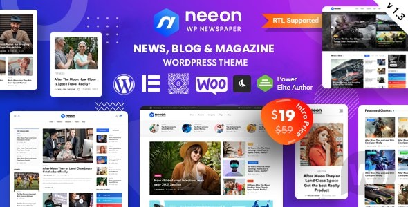 Neeon v3.0.5 -  WordPress新闻网站主题