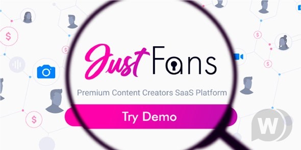 JustFans v7.3.0 - 高级内容创作者 SaaS 平台