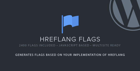 Hreflang Flags v1.10 - WordPress 标志插件